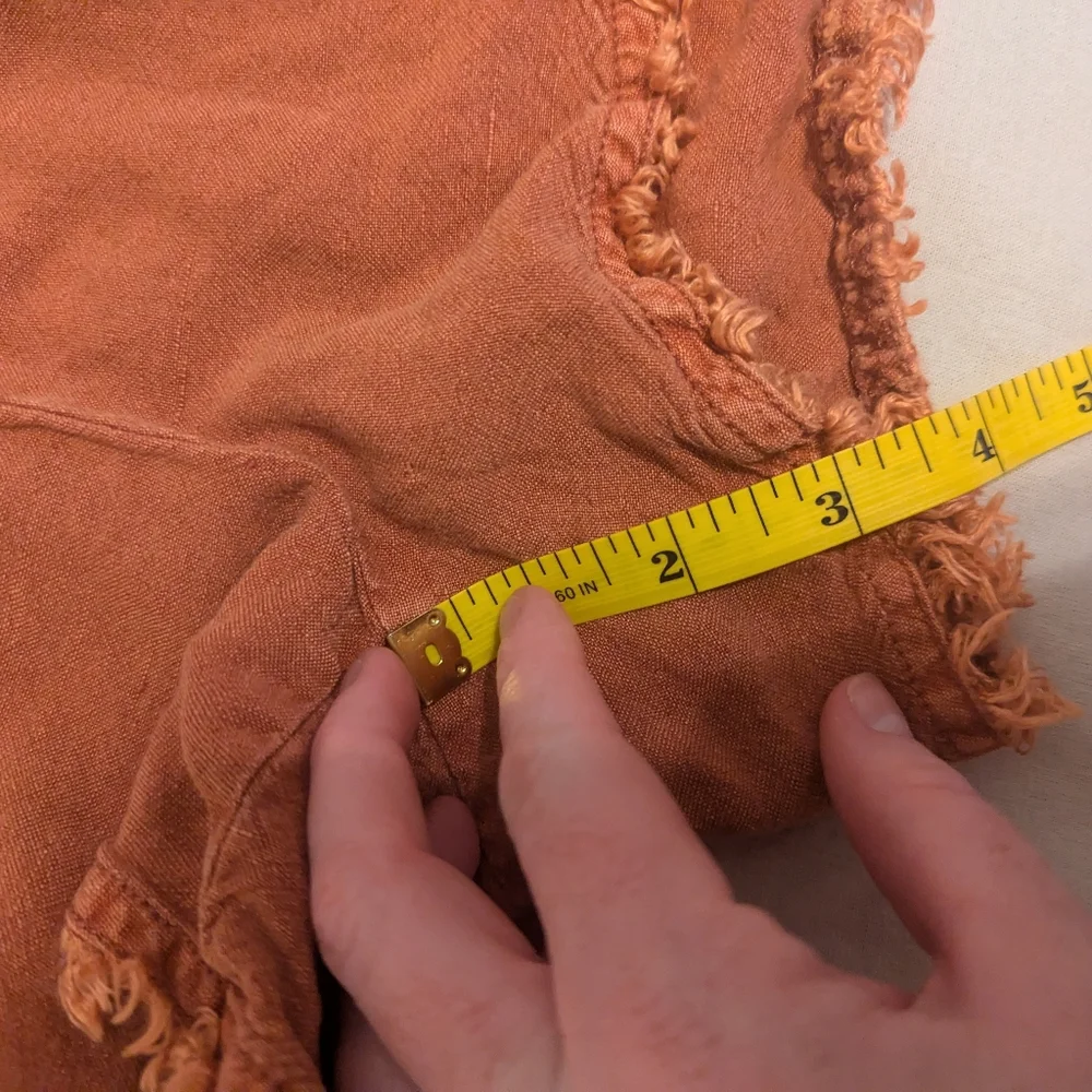 Young Fabulous & Broke YFB Raw Edge Romper Paprika ( M ) - Picture 8 of 14